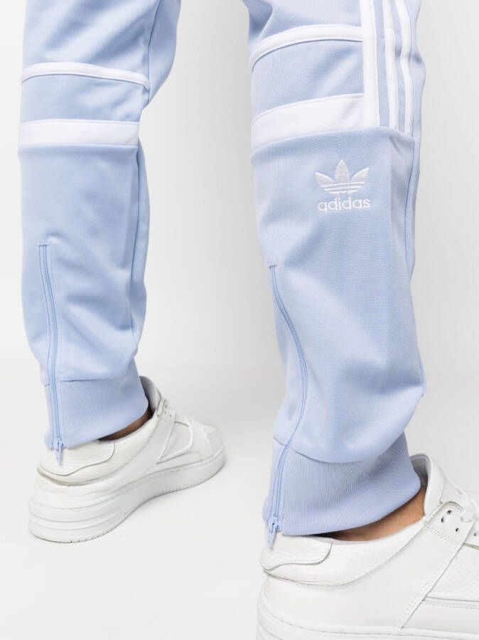 adidas Trainingsbroek met zijstreep Paars