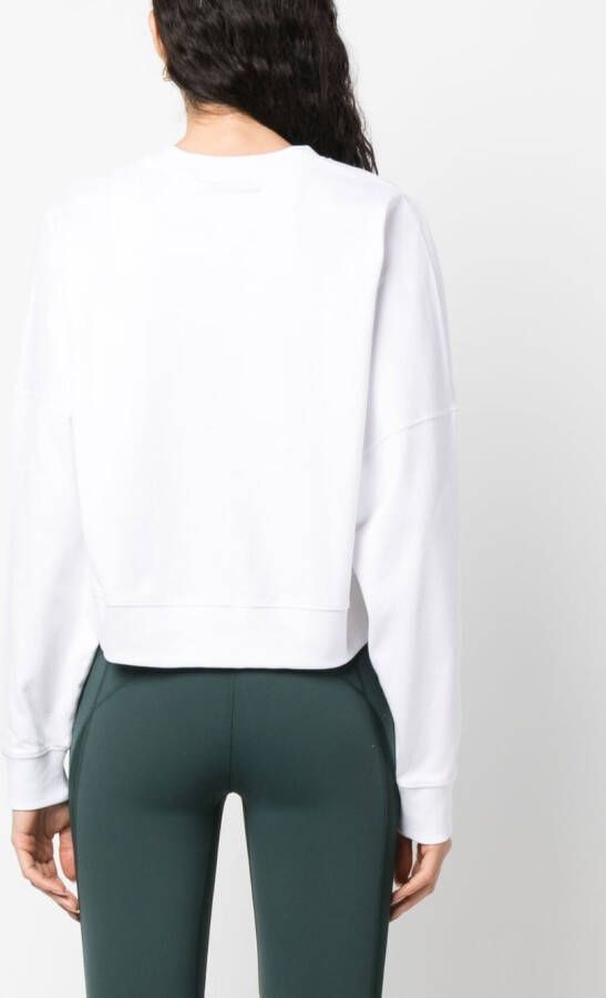 adidas Sweater met geborduurd logo Wit