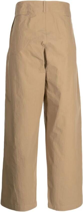 Adish Katoenen broek Bruin