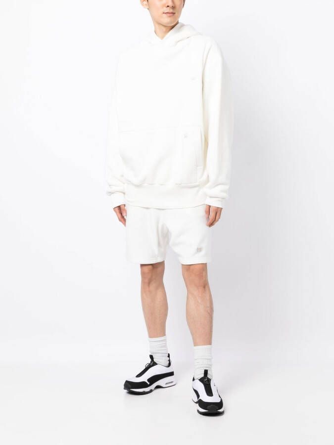 Advisory Board Crystals Joggingshorts met trekkoord Wit
