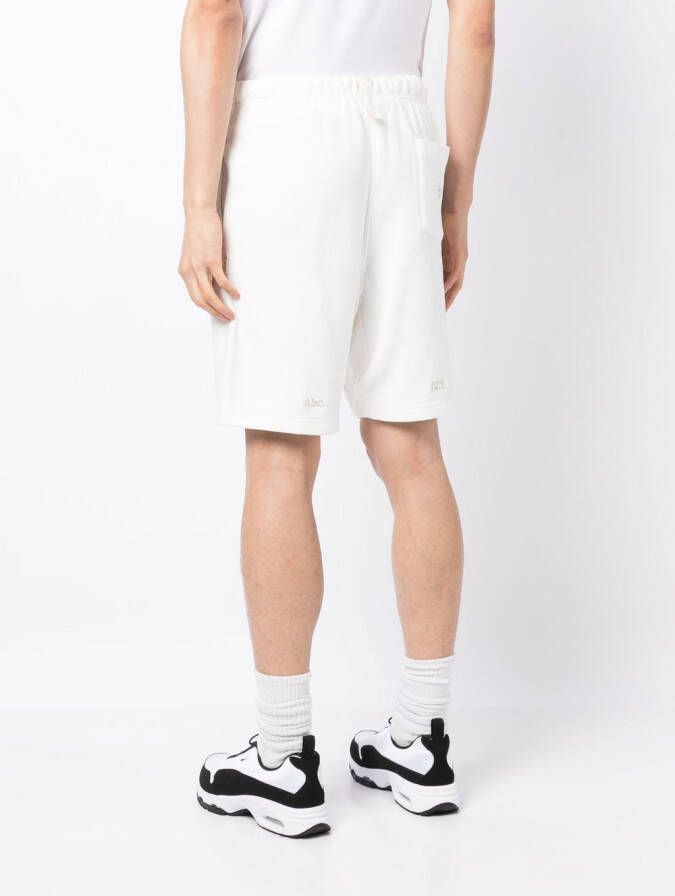 Advisory Board Crystals Joggingshorts met trekkoord Wit