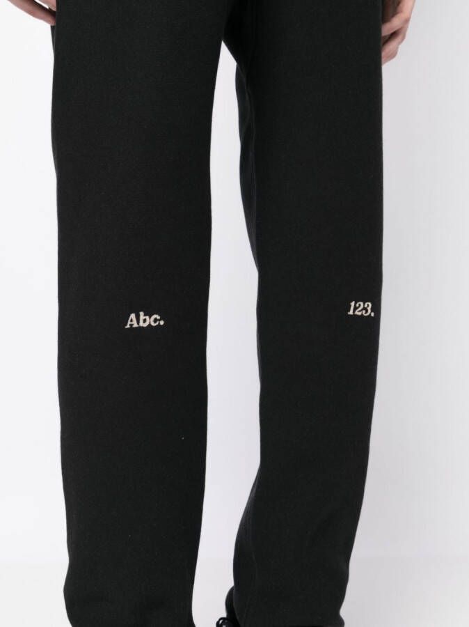 Advisory Board Crystals Joggingbroek met trekkoordtaille Zwart