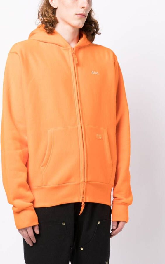 Advisory Board Crystals Hoodie met logoprint Oranje