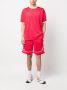 Advisory Board Crystals Trainingsshorts met logo-applicatie Rood - Thumbnail 2