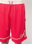 Advisory Board Crystals Trainingsshorts met logo-applicatie Rood - Thumbnail 5