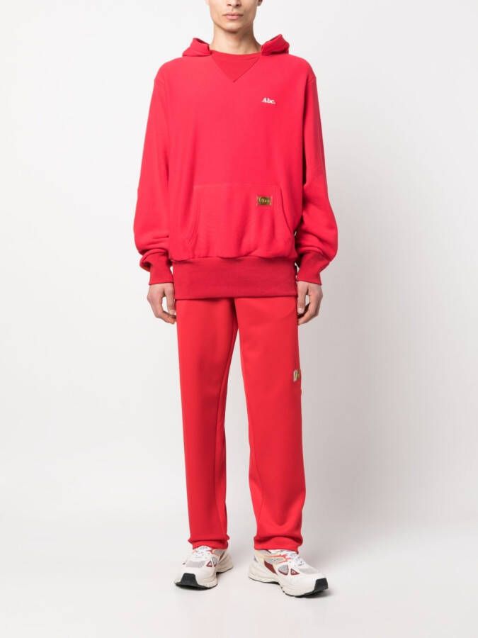 Advisory Board Crystals Hoodie met geborduurd logo Rood