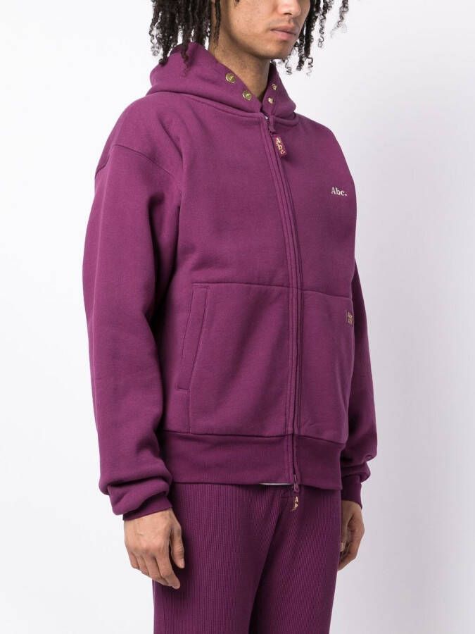 Advisory Board Crystals Hoodie met logopatch Paars
