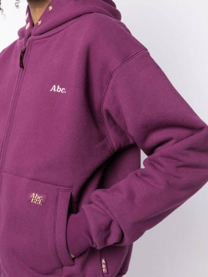 Advisory Board Crystals Hoodie met logopatch Paars