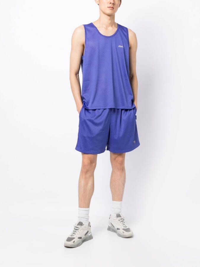 Advisory Board Crystals Shorts met logopatch Paars