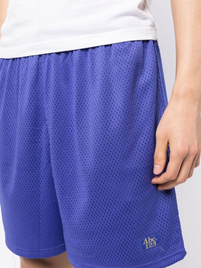 Advisory Board Crystals Shorts met logopatch Paars