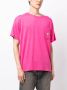 Advisory Board Crystals T-shirt met logoplakkaat Roze - Thumbnail 3
