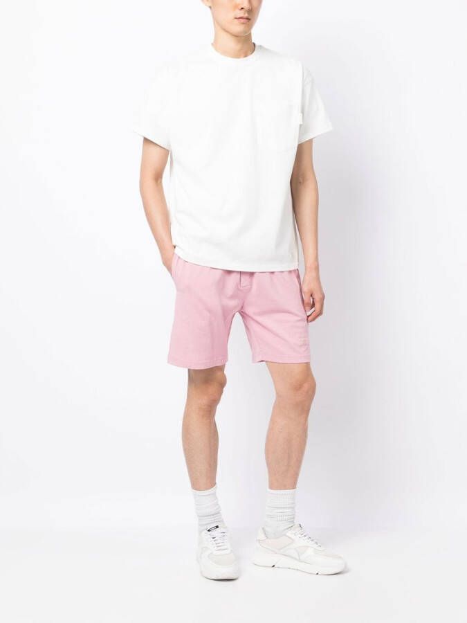 Advisory Board Crystals Shorts met logoprint Roze