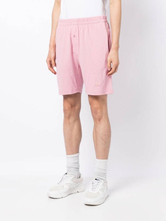 Advisory Board Crystals Shorts met logoprint Roze