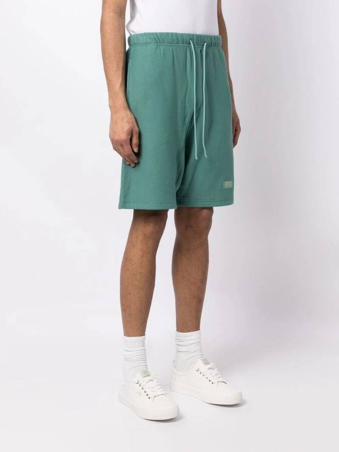 Advisory Board Crystals Trainingsshorts met geborduurd logo Groen