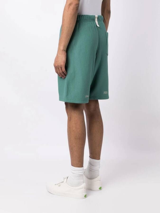 Advisory Board Crystals Trainingsshorts met geborduurd logo Groen