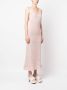 AERON Gebreide maxi-jurk Roze - Thumbnail 3