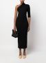 AERON Asymmetrische mini-jurk Zwart - Thumbnail 2