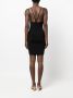 AERON Gebreide mini-jurk Zwart - Thumbnail 4