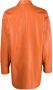 AERON Leren blouse Oranje - Thumbnail 2