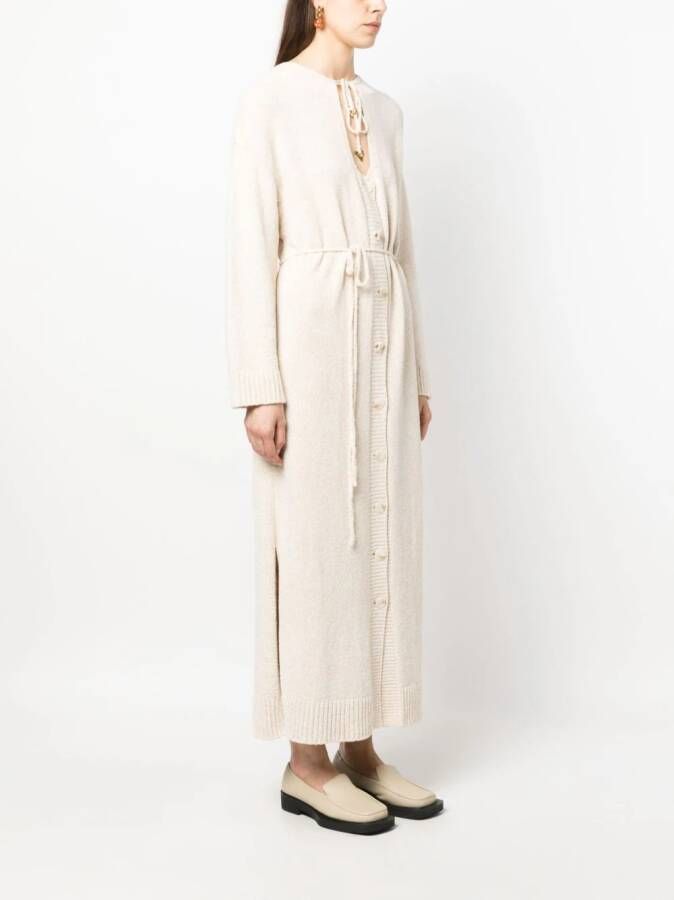 AERON Maxi-jurk Beige