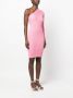 AERON Off-shoulder mini-jurk Roze - Thumbnail 3