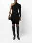 AERON Off-shoulder mini-jurk Zwart - Thumbnail 2