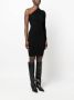 AERON Off-shoulder mini-jurk Zwart - Thumbnail 3