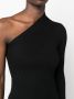 AERON Off-shoulder mini-jurk Zwart - Thumbnail 5