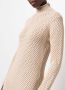 AERON Sweaterjurk met lange mouwen Beige - Thumbnail 5