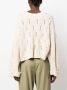 AERON Vest met knopen Beige - Thumbnail 4