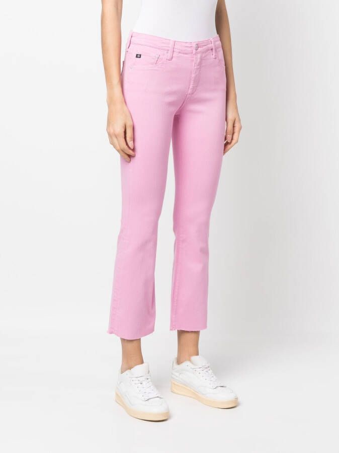 AG Jeans Cropped jeans Roze