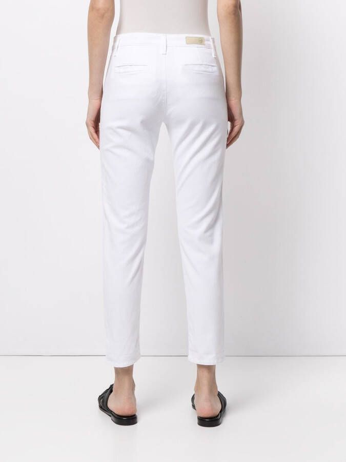 AG Jeans Caden cropped jeans Wit