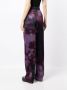 Agnona Broek met print Paars - Thumbnail 4