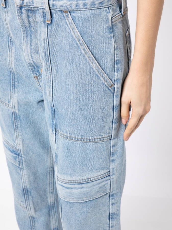 AGOLDE Jeans met cargo zak Blauw