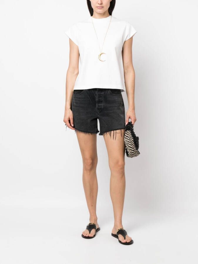AGOLDE T-shirt met ronde hals Wit