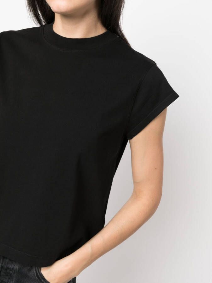 AGOLDE T-shirt met ronde hals Zwart