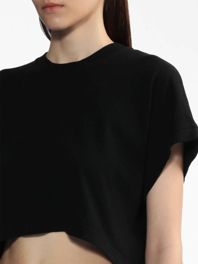 AGOLDE Katoenen T-shirt Zwart