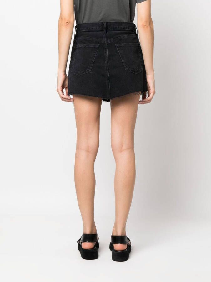 AGOLDE Denim rok Zwart