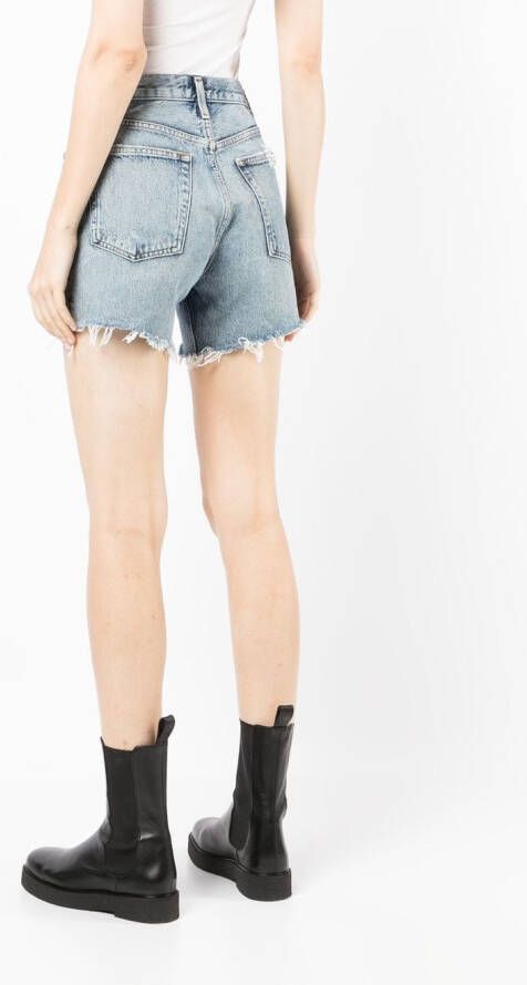AGOLDE Denim shorts Blauw