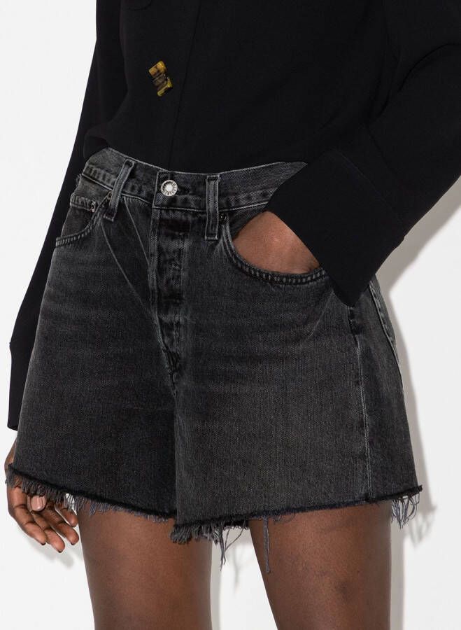 AGOLDE Denim shorts Zwart