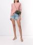 AGOLDE Gerafelde shorts Blauw - Thumbnail 2