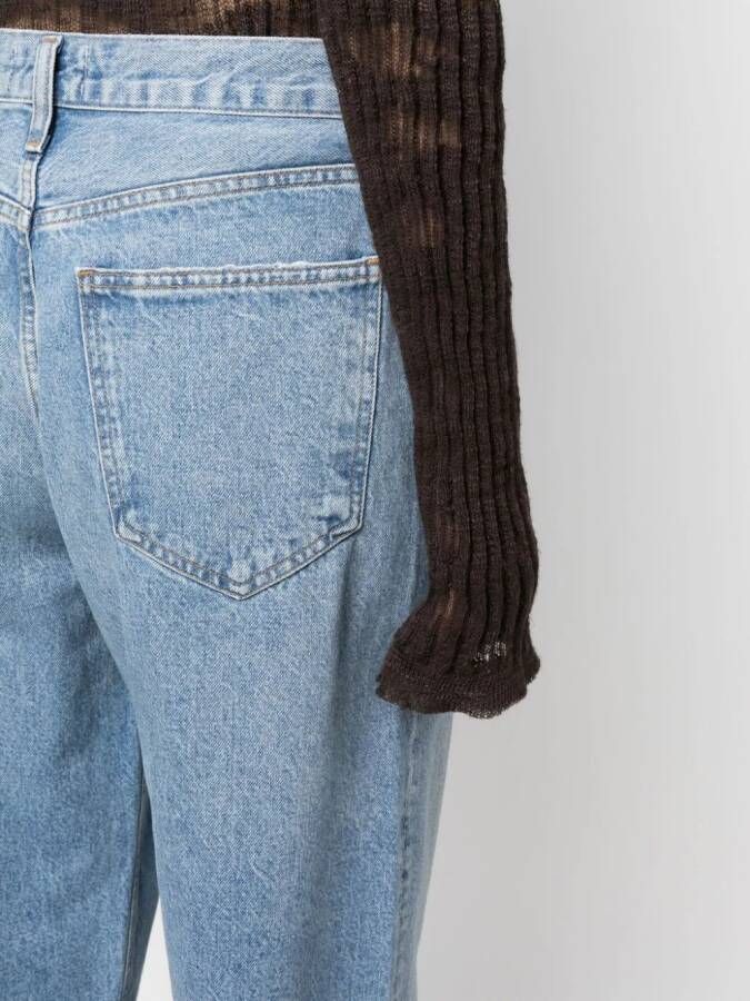 AGOLDE Straight jeans Blauw