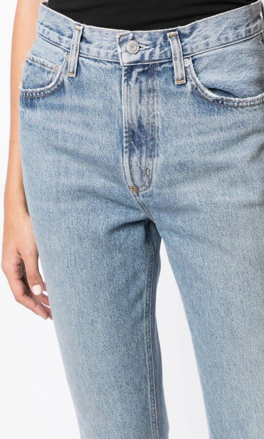 AGOLDE High waist jeans Blauw