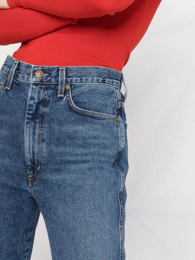 AGOLDE High waist jeans Blauw