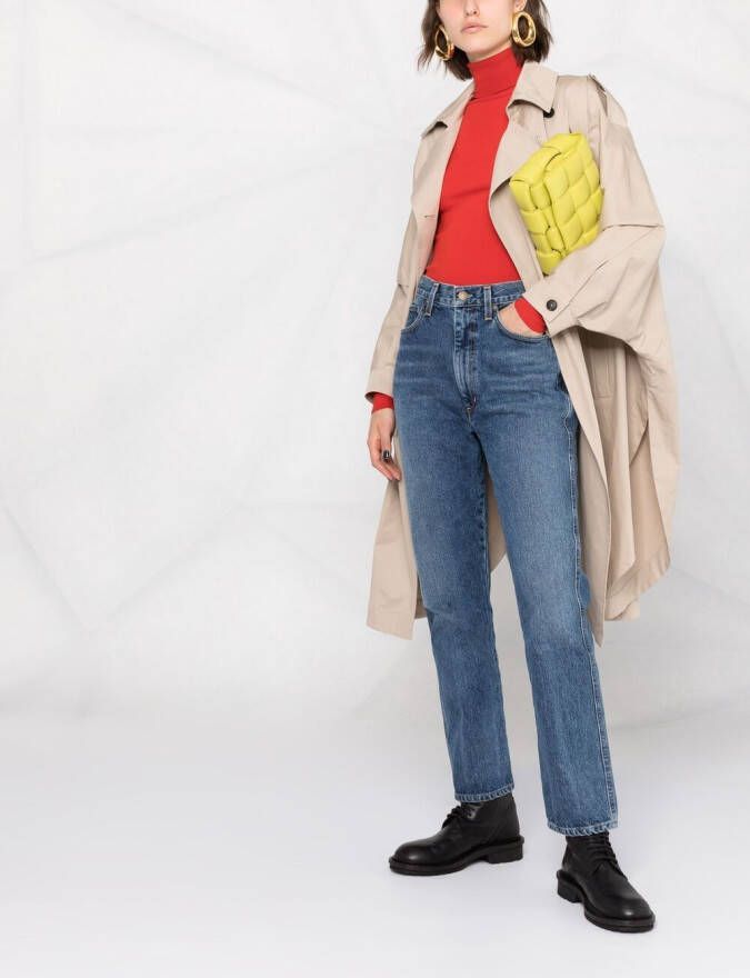 AGOLDE High waist jeans Blauw