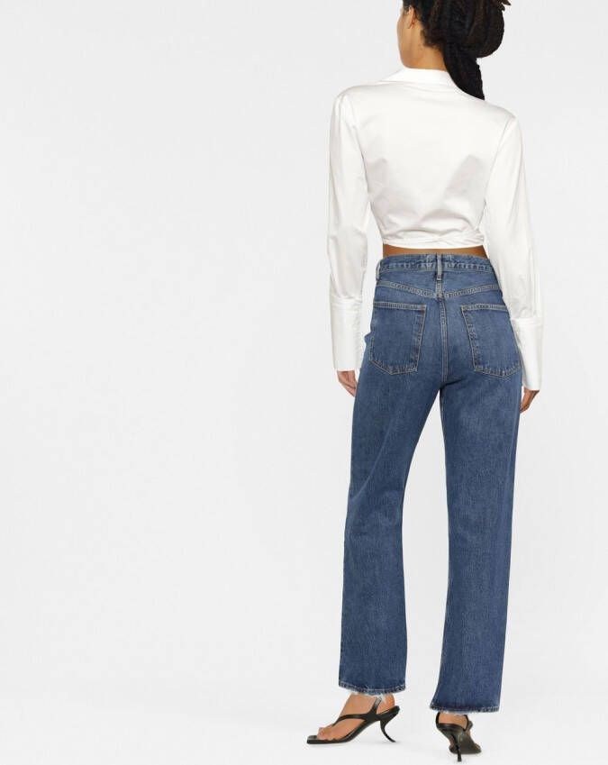 AGOLDE High waist jeans Blauw