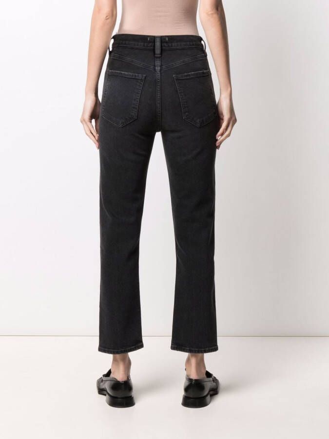 AGOLDE High waist jeans Zwart