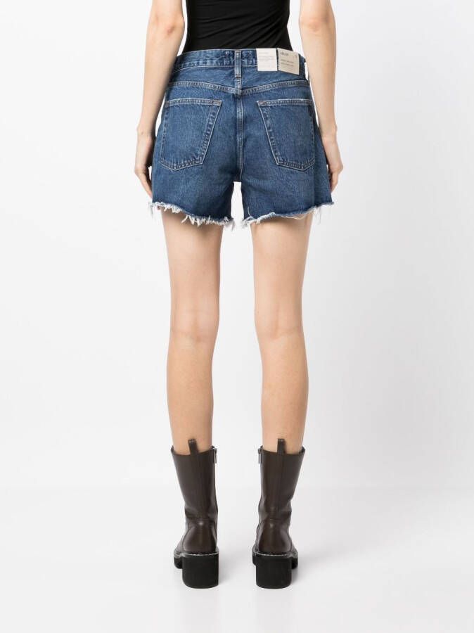 AGOLDE Denim shorts Blauw