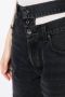 AGOLDE Shorts met tailleband Zwart - Thumbnail 5