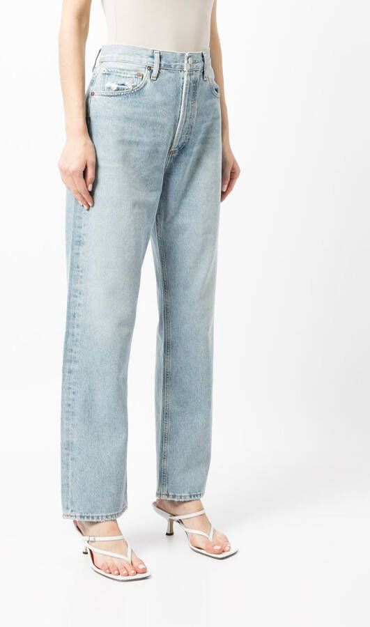 AGOLDE Straight jeans Blauw